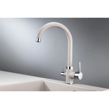 Смеситель для кухни с подключением к фильтру Granula антик 2168an