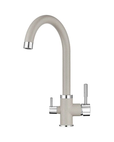 Смеситель для кухни с подключением к фильтру Granula базальт 2168bt