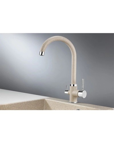 Смеситель для кухни с подключением к фильтру Granula классик 2168cl