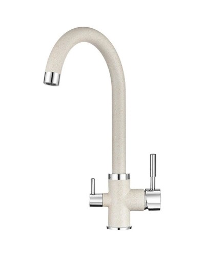 Смеситель для кухни с подключением к фильтру Granula пирит 2168pr