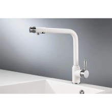 Смеситель для кухни с подключением к фильтру Granula арктик 2301wh