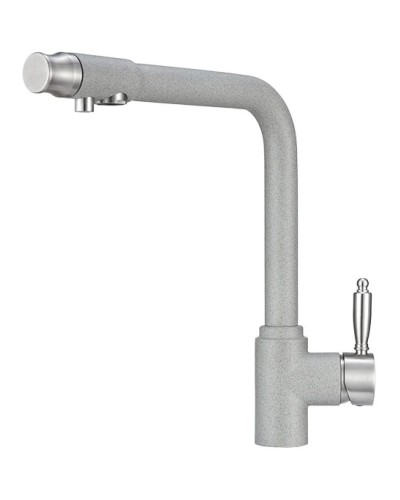 Смеситель для кухни с подключением к фильтру Granula базальт 2301bt
