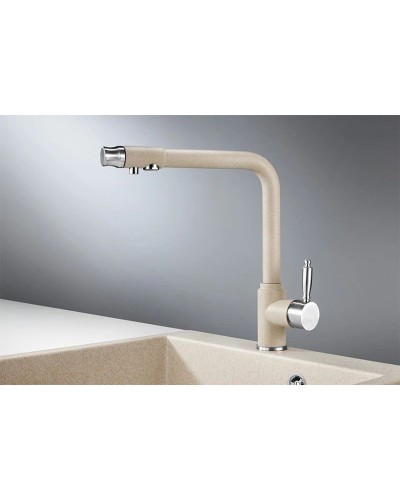 Смеситель для кухни с подключением к фильтру Granula пирит 2301pr