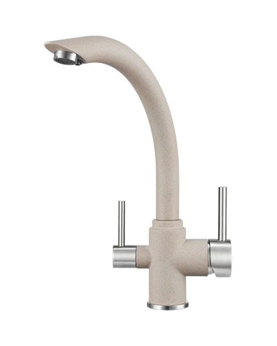 Смеситель для кухни с подключением к фильтру Granula антик 2304an