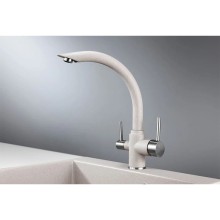 Смеситель для кухни с подключением к фильтру Granula антик 2304an