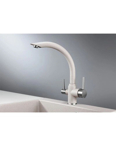 Смеситель для кухни с подключением к фильтру Granula антик 2304an