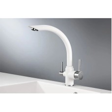 Смеситель для кухни с подключением к фильтру Granula арктик 2304wh