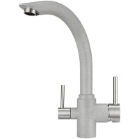 Смеситель для кухни с подключением к фильтру Granula базальт 2304bt