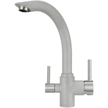 Смеситель для кухни с подключением к фильтру Granula базальт 2304bt