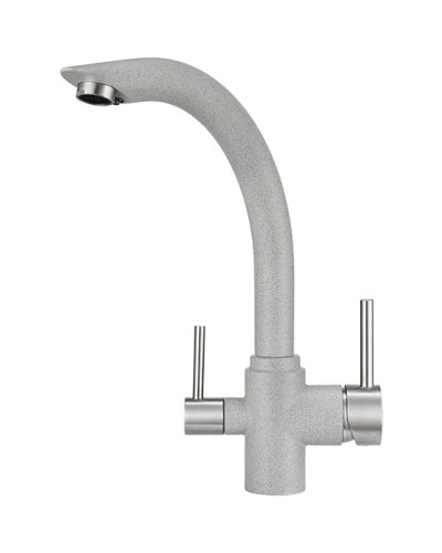 Смеситель для кухни с подключением к фильтру Granula базальт 2304bt