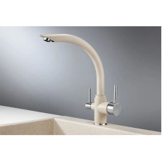 Смеситель для кухни с подключением к фильтру Granula пирит 2304pr