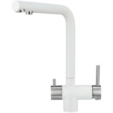 Смеситель для кухни с подключением к фильтру Granula арктик 2305wh