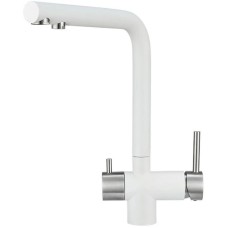 Смеситель для кухни с подключением к фильтру Granula арктик 2305wh