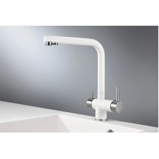 Смеситель для кухни с подключением к фильтру Granula арктик 2305wh