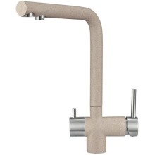 Смеситель для кухни с подключением к фильтру Granula песок 2305sa