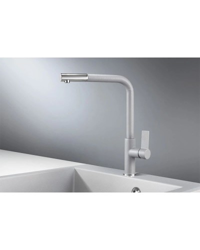 Смеситель для кухни Granula алюминиум 2501al