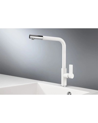 Смеситель для кухни Granula арктик 2501wh