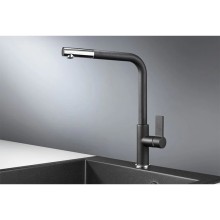 Смеситель для кухни Granula черный 2501bl