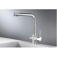 Смеситель для кухни с подключением к фильтру Granula алюминиум 3015al