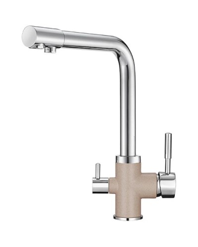 Смеситель для кухни с подключением к фильтру Granula антик 3015an