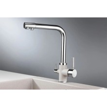 Смеситель для кухни с подключением к фильтру Granula антик 3015an