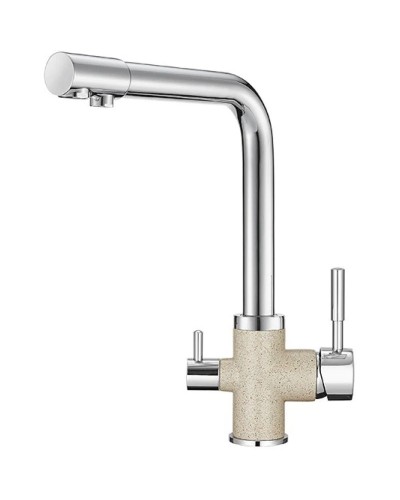 Смеситель для кухни с подключением к фильтру Granula классик 3015cl