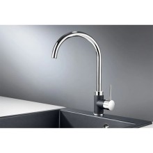 Смеситель для кухни Granula шварц 3125sv