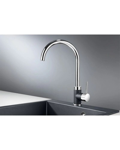 Смеситель для кухни Granula шварц 3125sv
