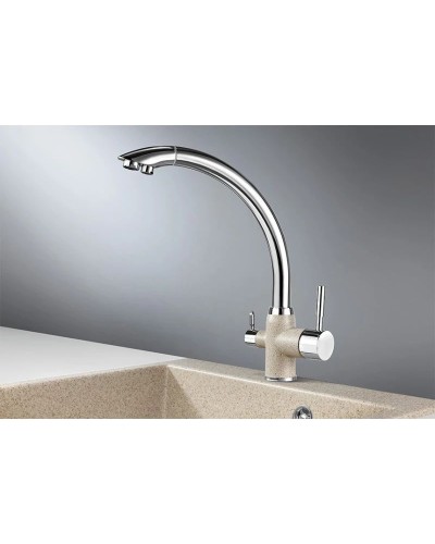 Смеситель для кухни с подключением к фильтру Granula классик 3167cl