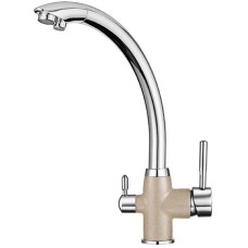 Смеситель для кухни с подключением к фильтру Granula песок 3167sa