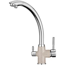 Смеситель для кухни с подключением к фильтру Granula пирит 3167pr