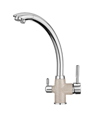 Смеситель для кухни с подключением к фильтру Granula пирит 3167pr