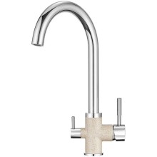 Смеситель для кухни с подключением к фильтру Granula классик 3168cl