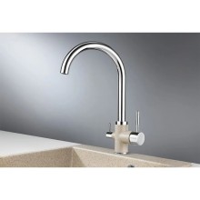 Смеситель для кухни с подключением к фильтру Granula классик 3168cl