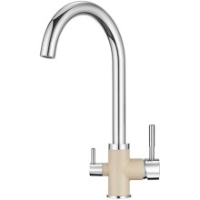 Смеситель для кухни с подключением к фильтру Granula песок 3168sa