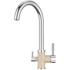 Смеситель для кухни с подключением к фильтру Granula песок 3168sa