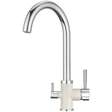 Смеситель для кухни с подключением к фильтру Granula пирит 3168pr