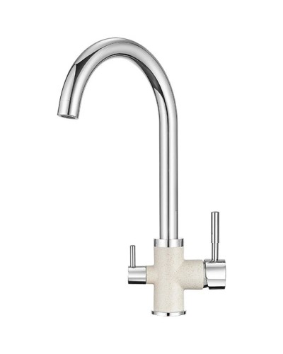 Смеситель для кухни с подключением к фильтру Granula пирит 3168pr