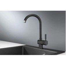 Смеситель для кухни Granula черный st31bl