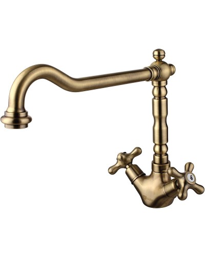 Смеситель для кухни Lemark Vintage LM2805B Бронза