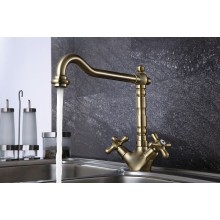 Смеситель для кухни Lemark Vintage LM2805B Бронза