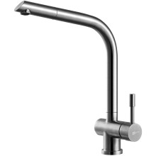 Смеситель для кухни Lemark Expert LM5075S Матовый хром