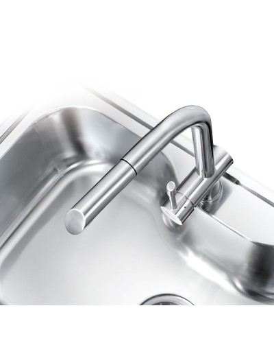 Смеситель для кухни Lemark Expert LM5075S Матовый хром