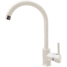 Смеситель для кухни GranFest белый 7651