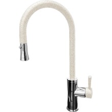 Смеситель для кухни GranFest белый 7652