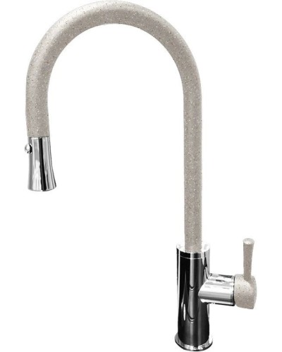 Смеситель для кухни GranFest серый 7652