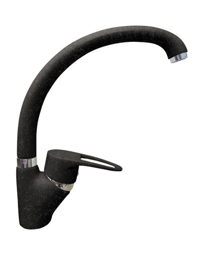 Смеситель для кухни GranFest черный 1024