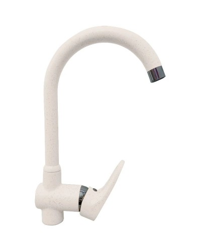 Смеситель для кухни GranFest белый 3023