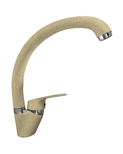 Смеситель для кухни GranFest Quarz бежевый GF-Z3323