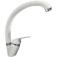 Смеситель для кухни GranFest Quarz белый GF-Z3323